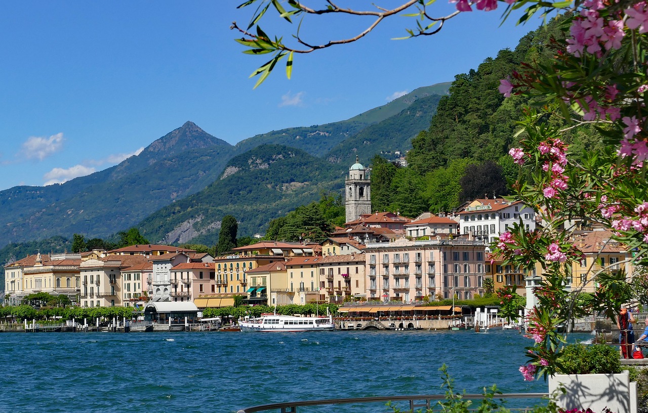 italy, lake como, bellagio