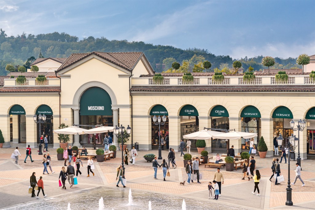 Serravalle designer Outlet main plaza