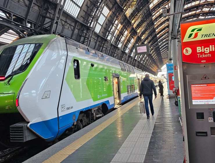 train station in milan