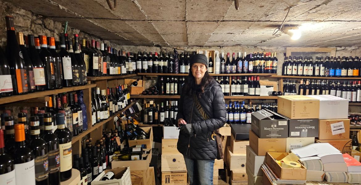 Italian wines shop