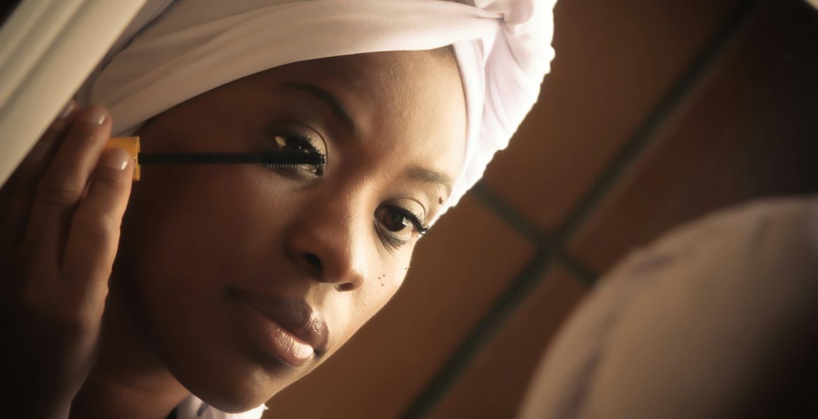 woman in white hijab smiling