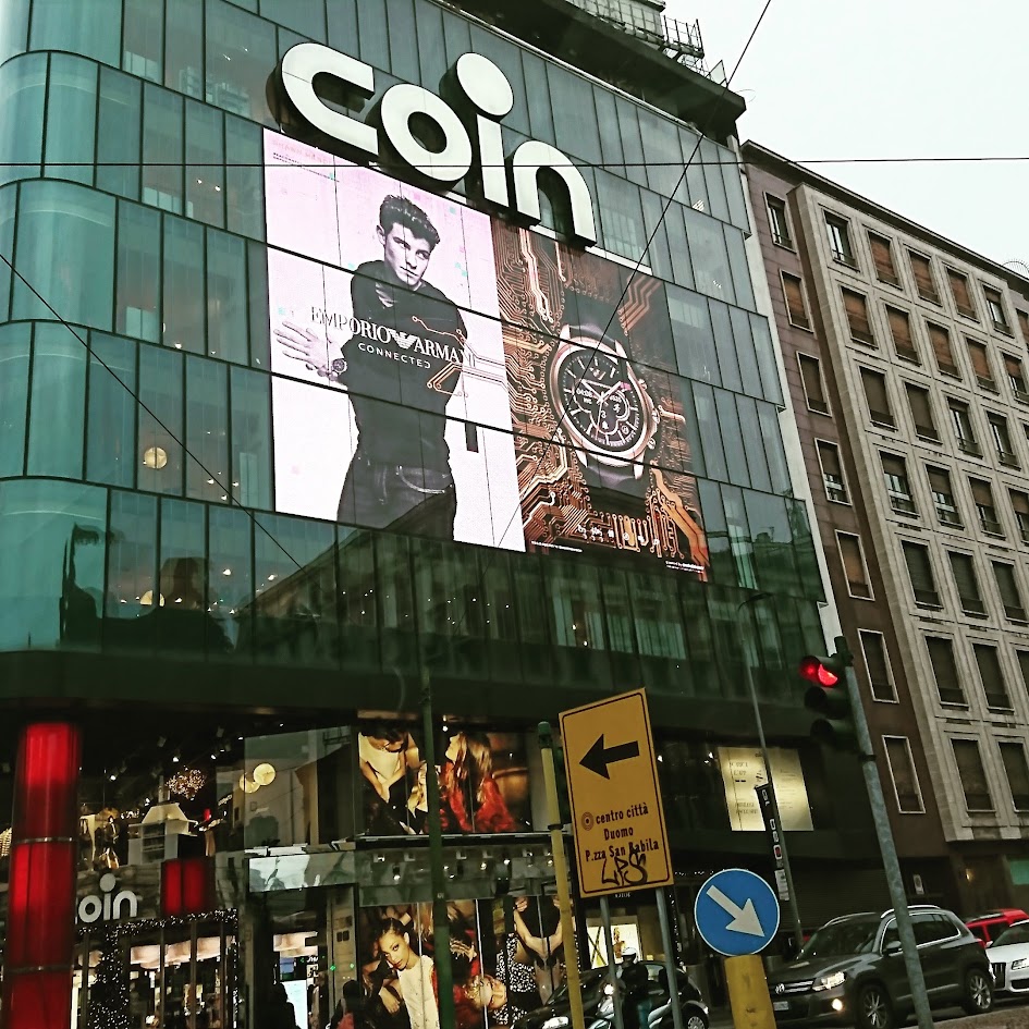 Coin department store Milan