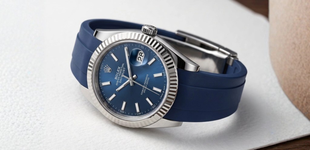 Helvetus rubber straps for Rolex